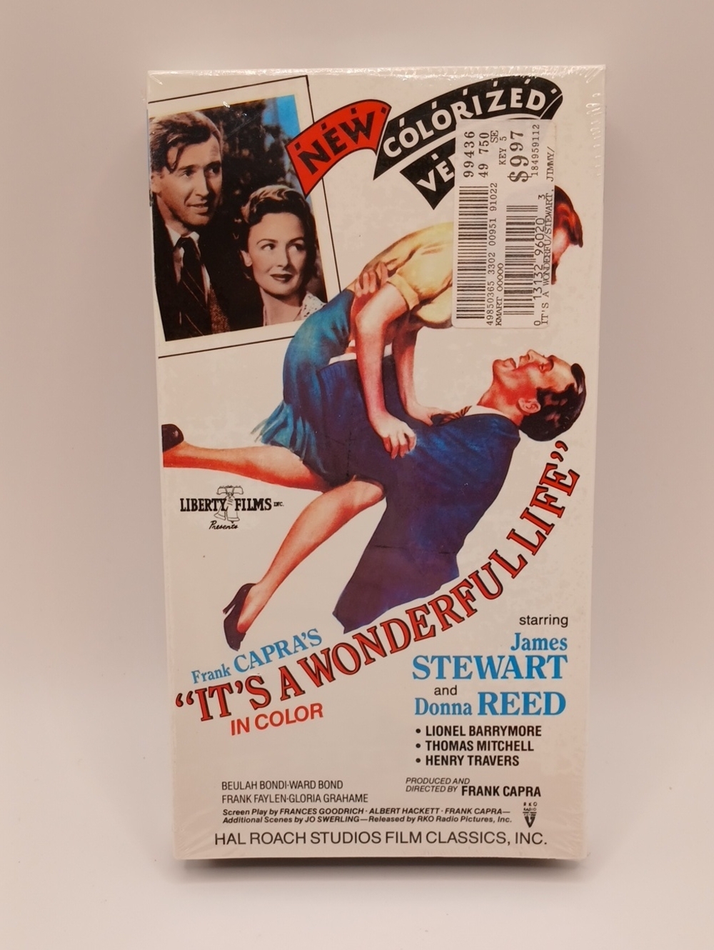 It's A Wonderful Life VHS Movie In Color Sealed